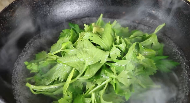 芹菜叶子怎么做好吃，蒸芹菜叶的做法详细步骤（搞定一家人早餐）