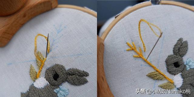 教你怎样用手帕折出只萌兔子，用手帕折小兔子（那就一起来刺绣一只软萌小兔子吧）