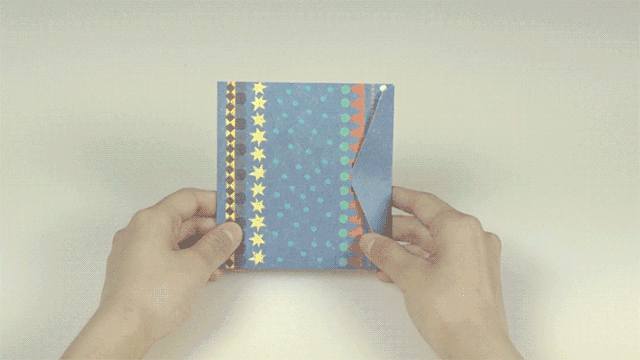 纸折隐藏小机关，怎么折简单的手账小机关（日本折纸大神把折纸玩活了）