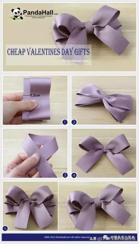 手工发夹制作教程，如何制作手工发夹（DIY手工制作）