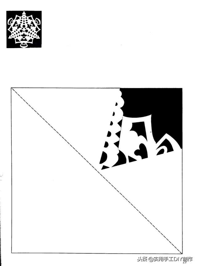 100种剪纸窗花教程图解，窗花剪纸教程图解（40多种雪花窗花剪纸图案）