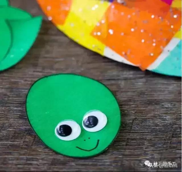 幼儿园大班手工纸质飞盘制作方法，承包幼儿园整个学期美工课堂