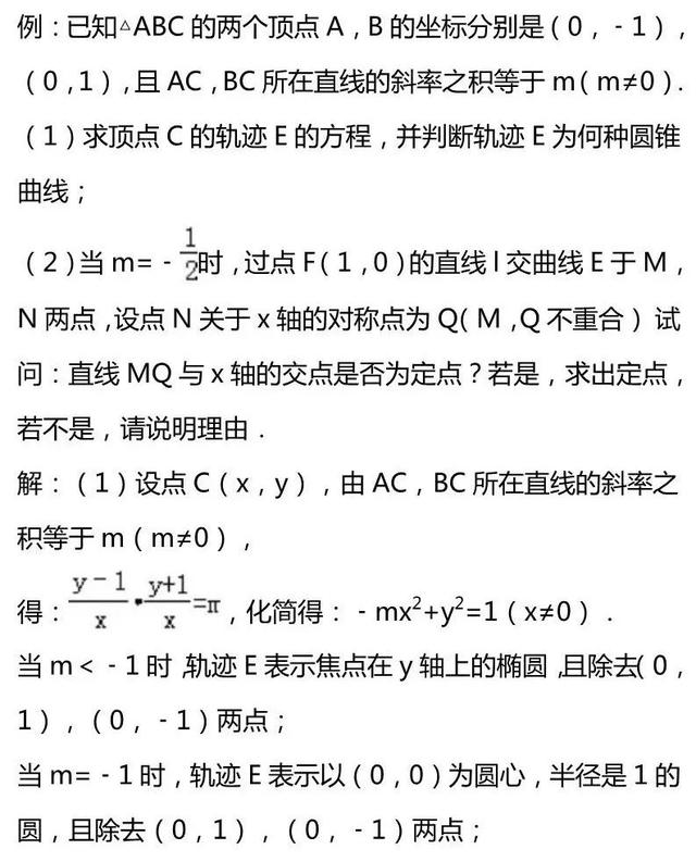 圆锥曲线知识点，圆锥曲线知识点有哪些（这一篇圆锥曲线知识点你一定要拥有）