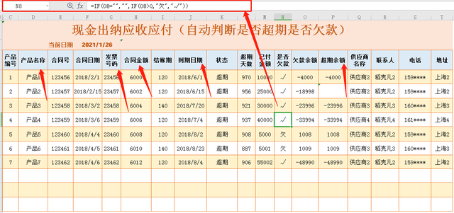 制作出纳表格的详细教程，头次见这么省事的出纳表格模板