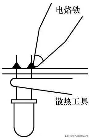 电烙铁的使用方法及图解，手工焊接注意事项和电烙铁使用方法