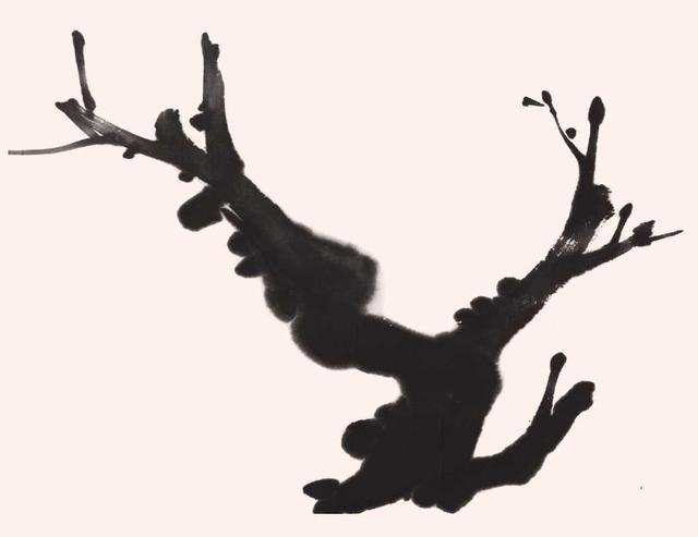 简单国画梅花，怎么样用圈点结合画法画梅花