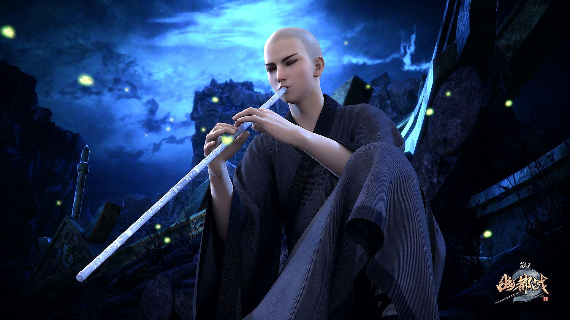 那些国漫超帅的和尚,大威天龙,世尊地藏,只是没有妖怪助其修行