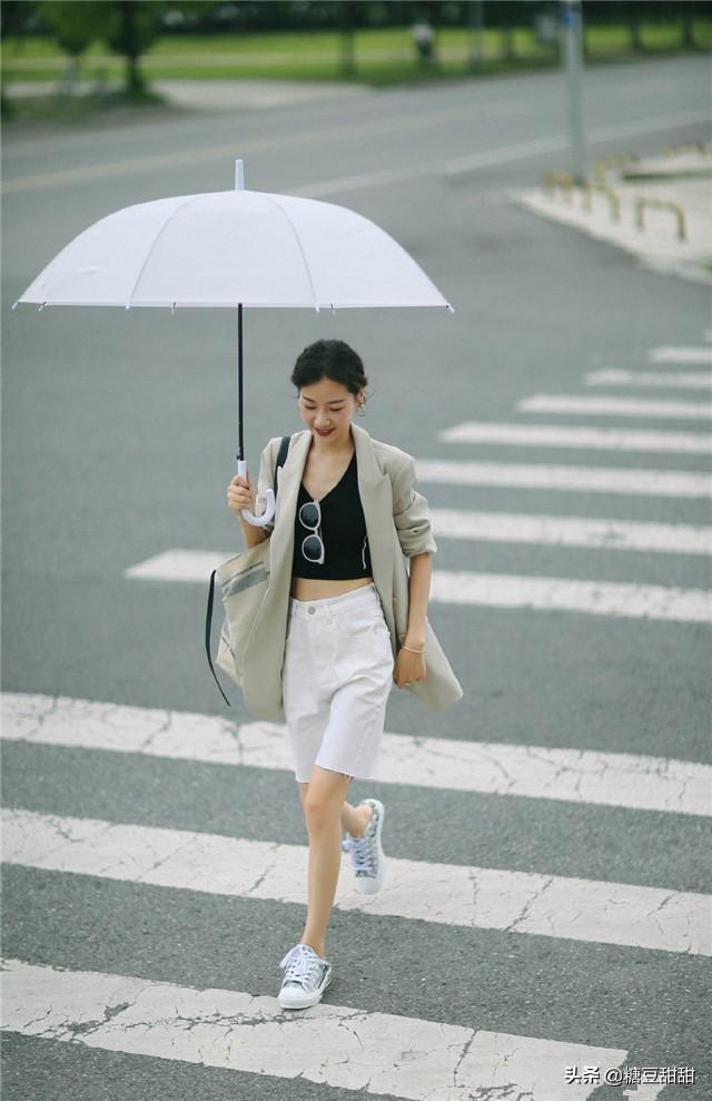 矮个子微胖的女生怎样穿搭，1米5小个子阔腿裤搭配