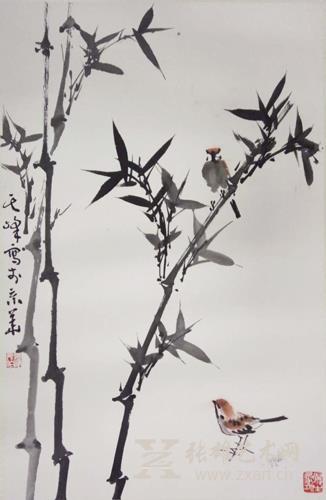 竹子怎么画，竹子怎么画素描（孙其峰图文示范墨竹画法）