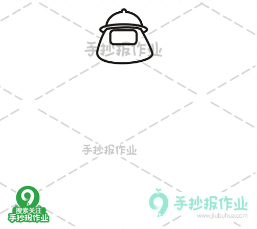 消防车怎么画又简单又漂亮，带颜色的消防车简笔画怎么画（帅气的消防员与消防车简笔画）