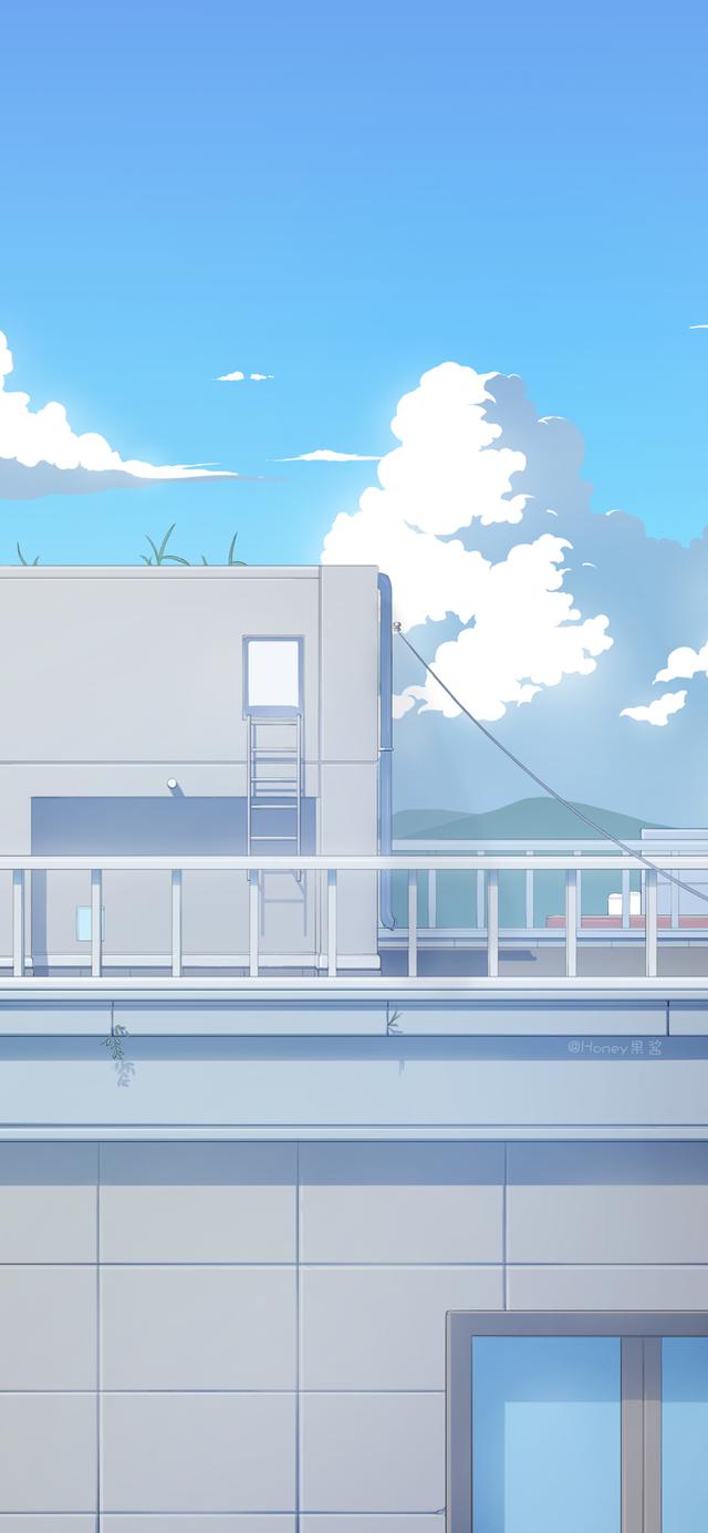 漫画场景壁纸,漫画场景壁纸图片(好美的动漫场景插画壁纸)