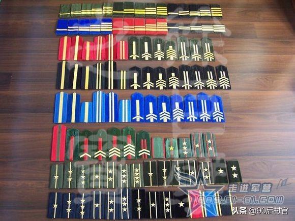 07?09各阶段士兵军衔资料科普)