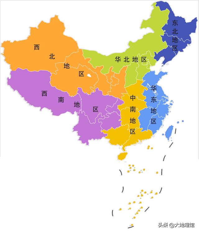 华中地区包括哪些省图片