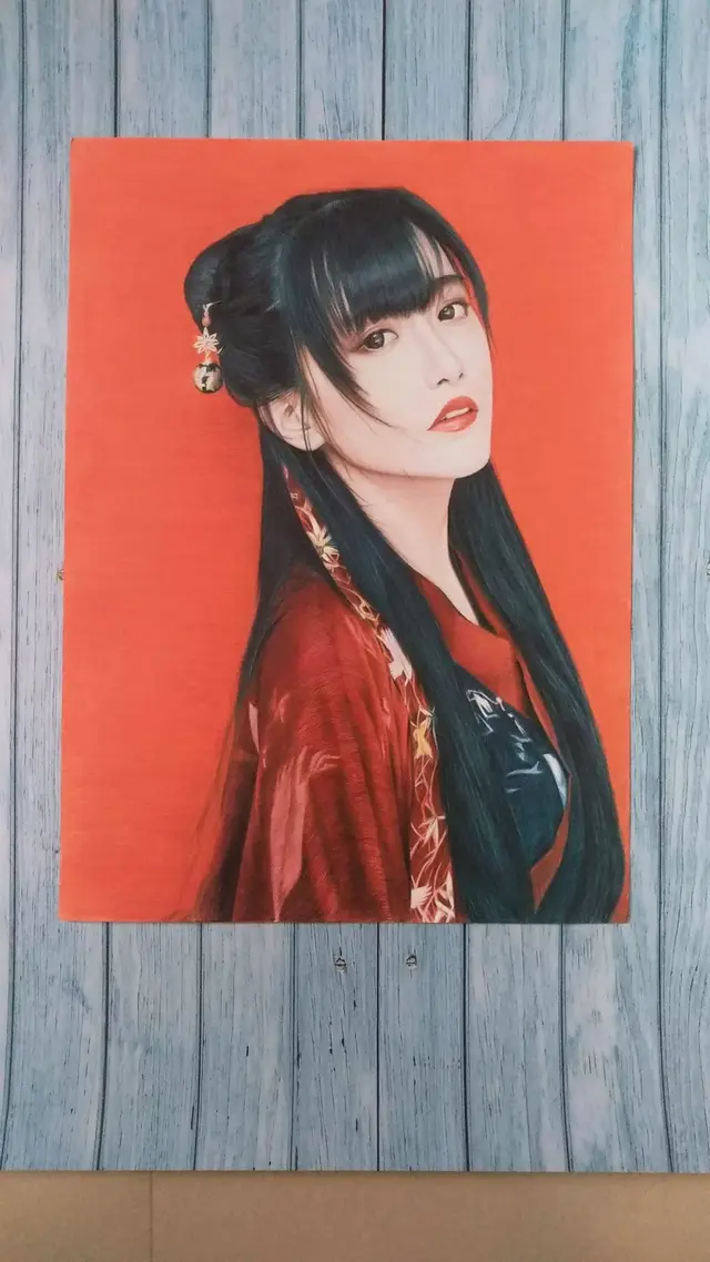 如何手绘古风人物，古风人物手绘怎么画（手把手教你画一位红衣古风女子）