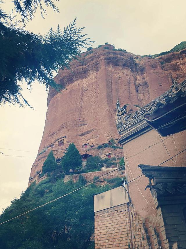 甘谷华盖寺图，天水名胜佛教遗址之四六