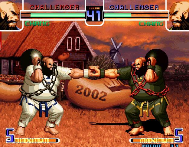 拳皇97连续技，拳皇97特瑞最快通关（经典街机《拳皇》1P和2P一起摇大招）