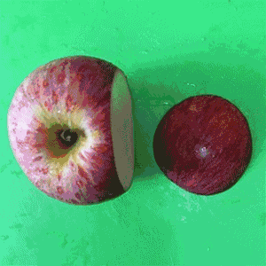 陕西洛川苹果有几种颜色，红富士苹果就选陕西洛川