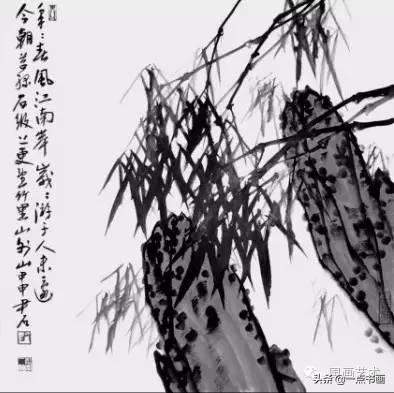 国画竹子的画法，水墨竹子的画法（国画教程——怎样画竹<提高篇）