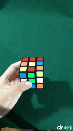 4阶魔方教程，4阶魔方教程 1~7步骤（全动图展现神奇魔方还原方法）