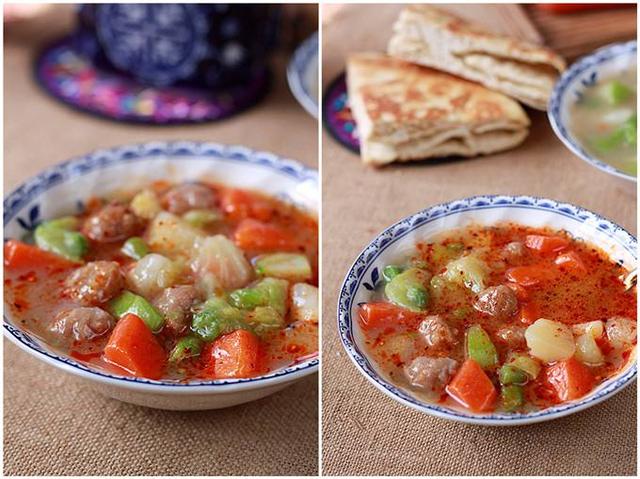 正宗西安胡辣汤做法，肉香汤浓就是清真最正宗的味道