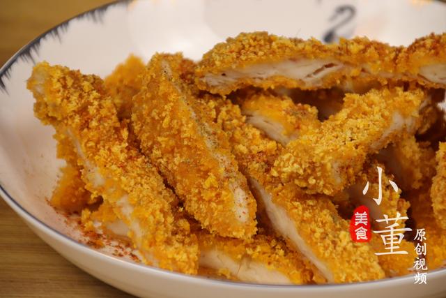 霸王鸡排家常做法，火遍大街小巷的炸鸡排这样做