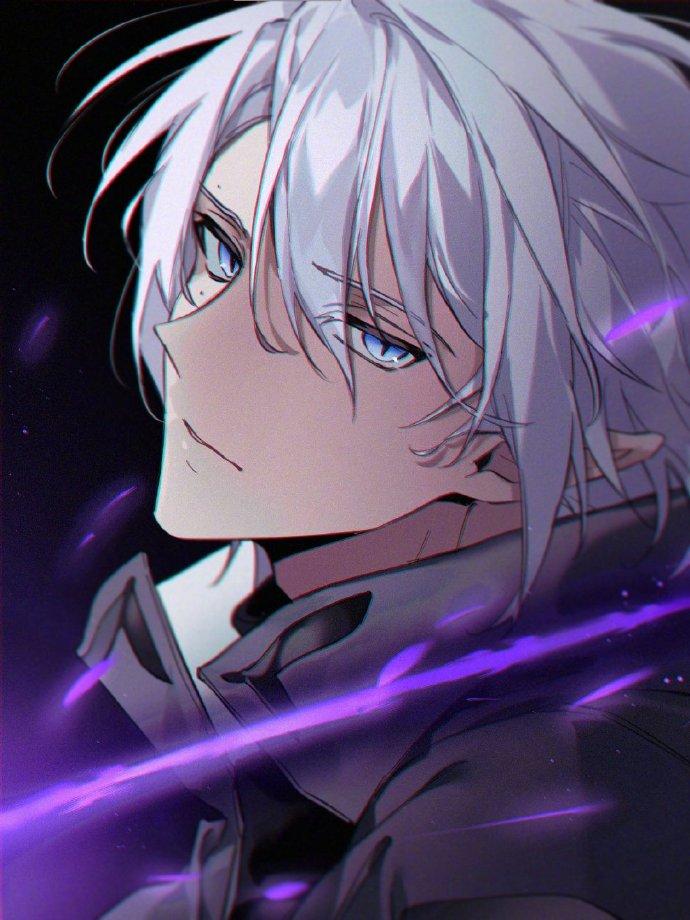 动漫帅哥美女图片(国外画师分享自己心中的白发) - 赤虎壹号