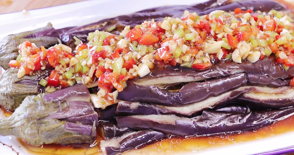  Picture [1] - Procedure of [Steamed Eggplant] Eggplant is delicious and delicious 5 times a week, not satisfying - Dancing Recipe Website