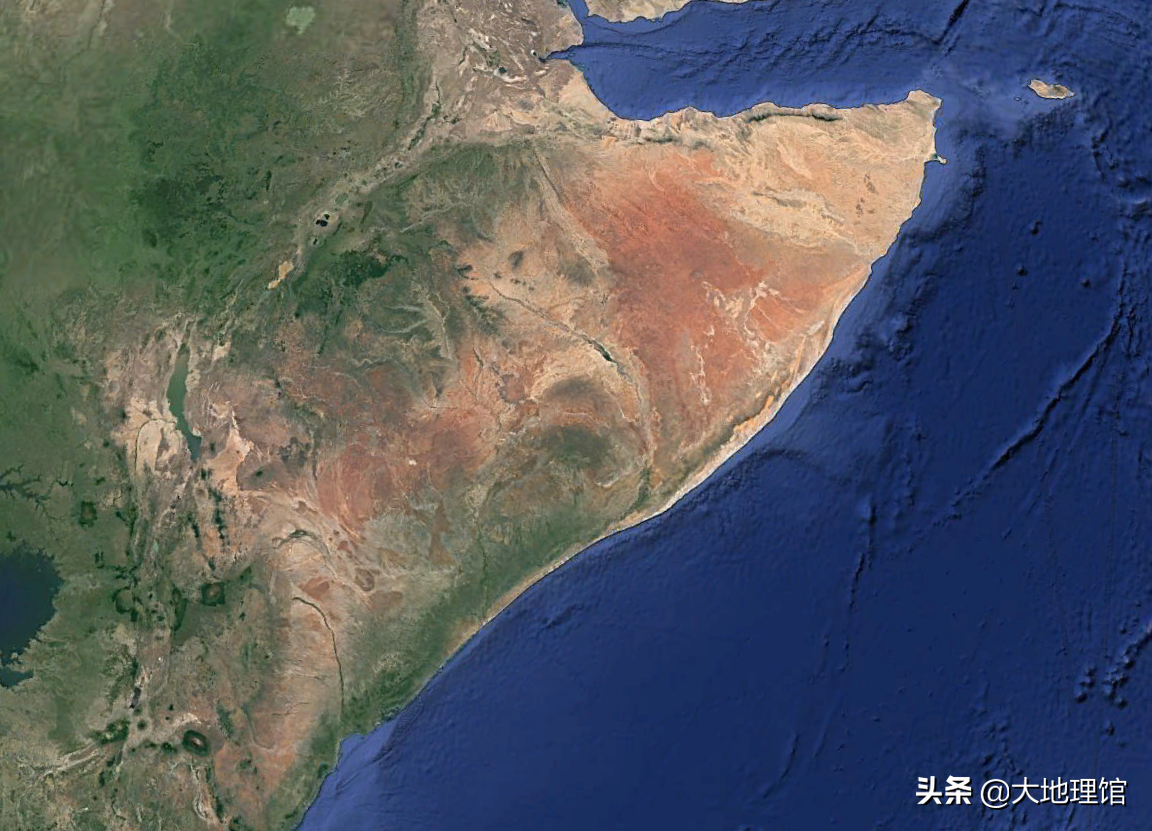世界十大半岛第6名:非洲,索马里半岛,约75万平方公里