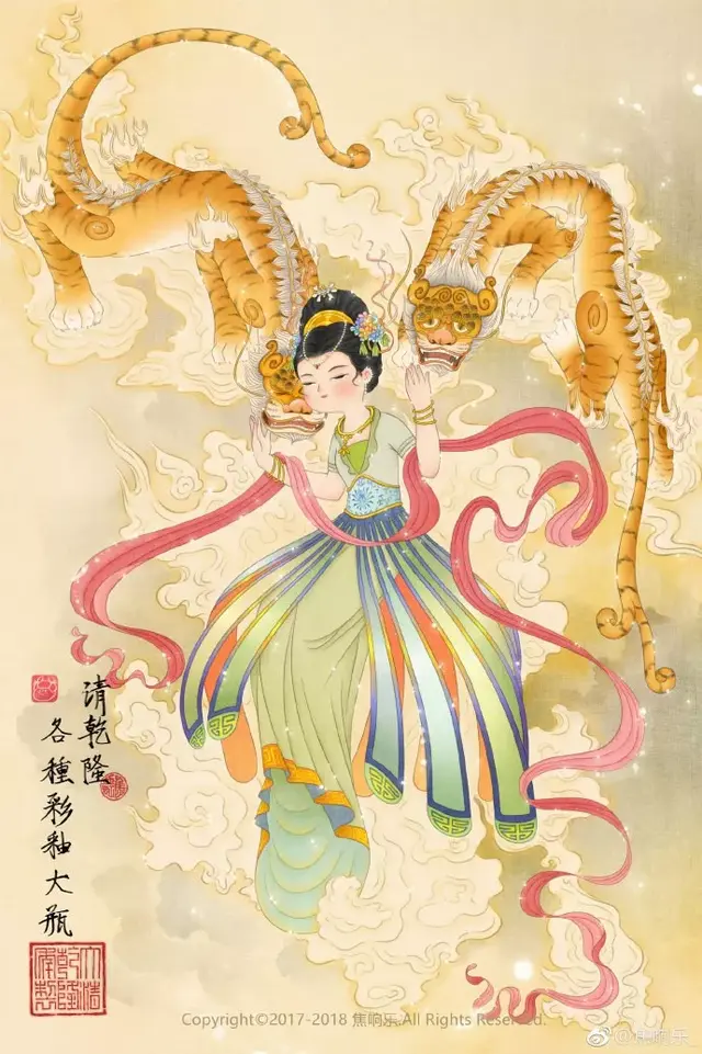 又胖又萌又可爱的图片，胖胖可爱的呆萌情侣头像微信（把千寻、周迅画成圆脸美人）