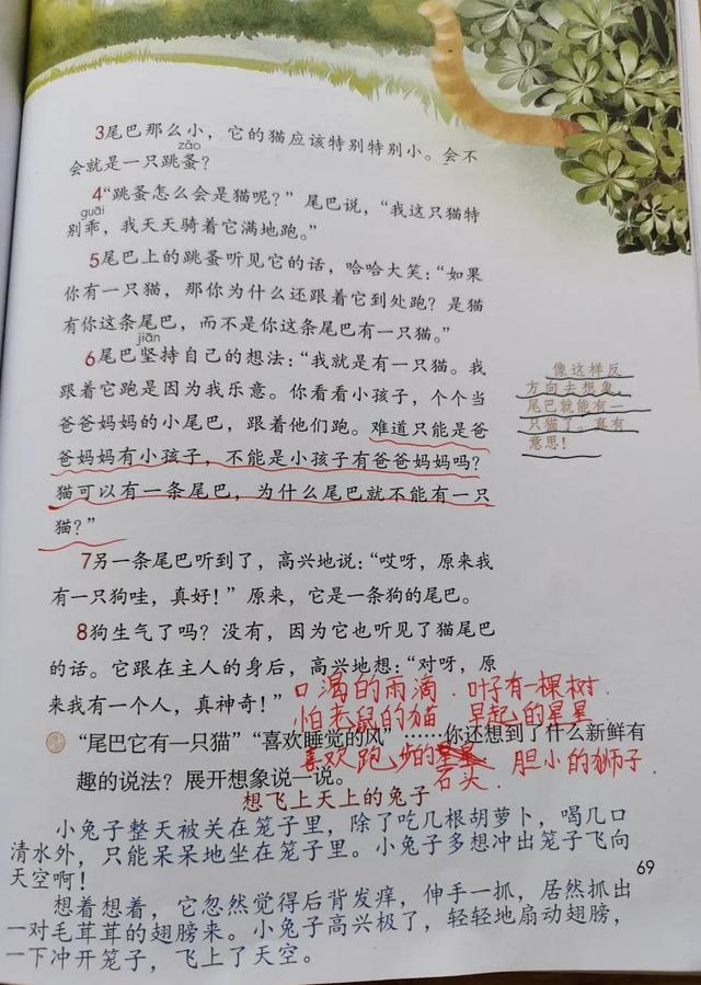 我变成一棵树的课堂笔记，小学三年级下册语文19课简单笔记（第五单元课堂笔记）