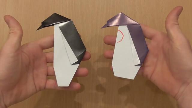 折纸之如何折企鹅，用纸折小企鹅怎么折（带你学习如何折纸南极企鹅的方法）
