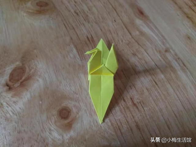 千纸鹤的折法图解，千纸鹤折法图解（小时候学的千纸鹤你还会折吗）