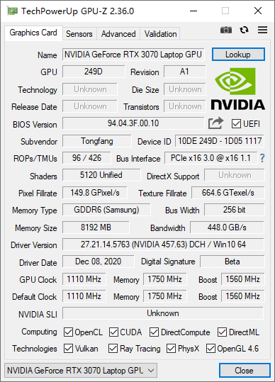 rtx3070游戏测评（rtx3070档次）