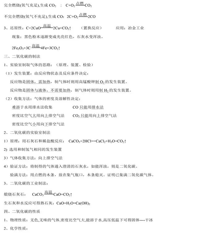 碱式碳酸锌怎么生成，碱式碳酸锌怎么生成的（中考化学知识点归纳和易错总结）