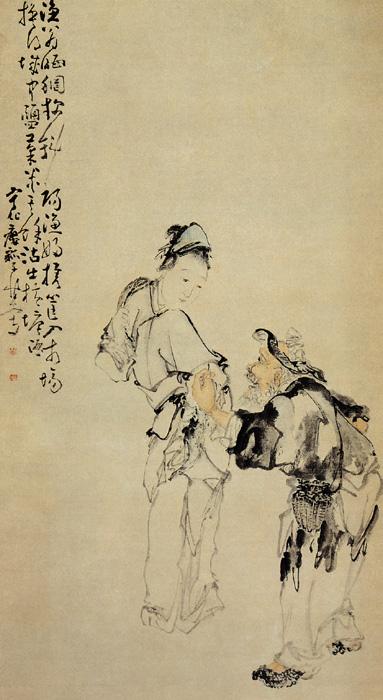 清代人物书画作品，中国传世人物画全集