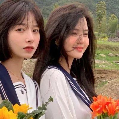 好看闺头♡，微信头像，好看闺头♡（一组超好看的闺蜜头像集）