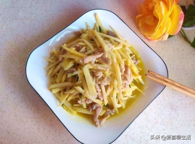 笋丝炒肉最正宗的做法，笋干丝炒肉的做法大全（多做这一步的竹笋炒肉丝）