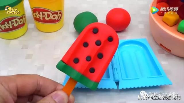 粘土食物教程，超轻粘土食物教程（这种冰棒再好看也别吃）