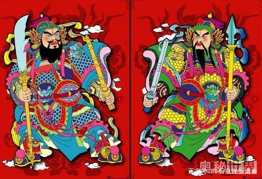 门神是怎么来的，门神的来历（你家的门神贴对了吗）