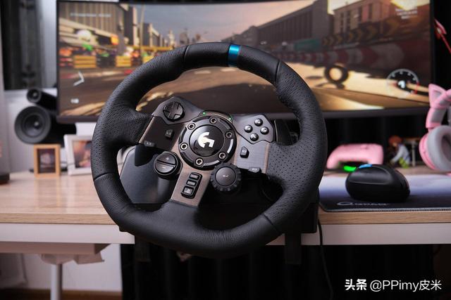 罗技游戏方向盘怎么样，TRUEFORCE力反馈方向盘