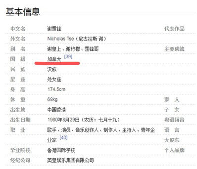 成龙是哪国国籍，成龙为什么加入美国国籍（而加拿大国籍的谢霆锋）