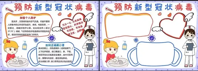 关于新型冠状病毒的手抄报，有关新型冠状病毒的手抄报怎么画（2020新型冠状病毒手抄报素材大全）