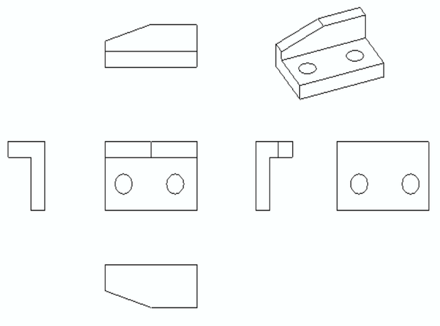 正投影是什么，制图投影原理和三視圖