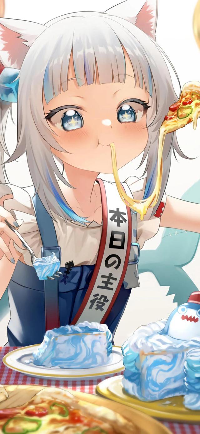 鲨鱼娘-噶呜古拉 小鲨鱼，微信头像，鲨鱼娘-噶呜古拉 小鲨鱼（美图壁纸第72期）