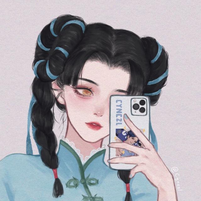 李信公孙离，微信头像，李信公孙离（王者英雄头像-西施<2>）