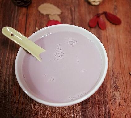 【紫薯豆漿】做法步驟圖 增強抵抗力 越吃越年輕！-起舞食譜網