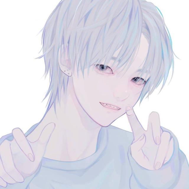 戴眼镜的可爱小正太，微信头像，戴眼镜的可爱小正太（喜欢这种画风的漫画头像）