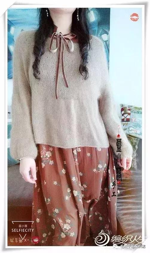 毛衣空心针怎么织，毛衣的空心针怎么织（编织达人都爱的轻薄马海毛衣）