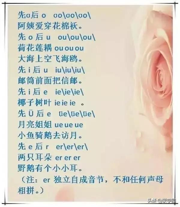 拼音口诀顺口溜，拼音顺口溜口诀（孩子学起来更有趣）