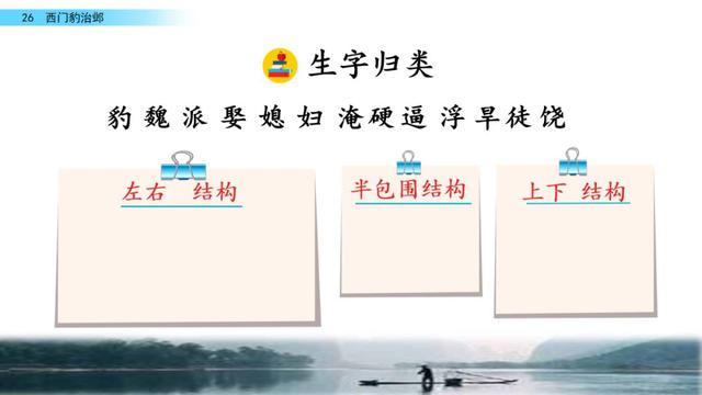 西门豹治邺翻译，部编版《西门豹治邺》图文讲解+同步练习及答案